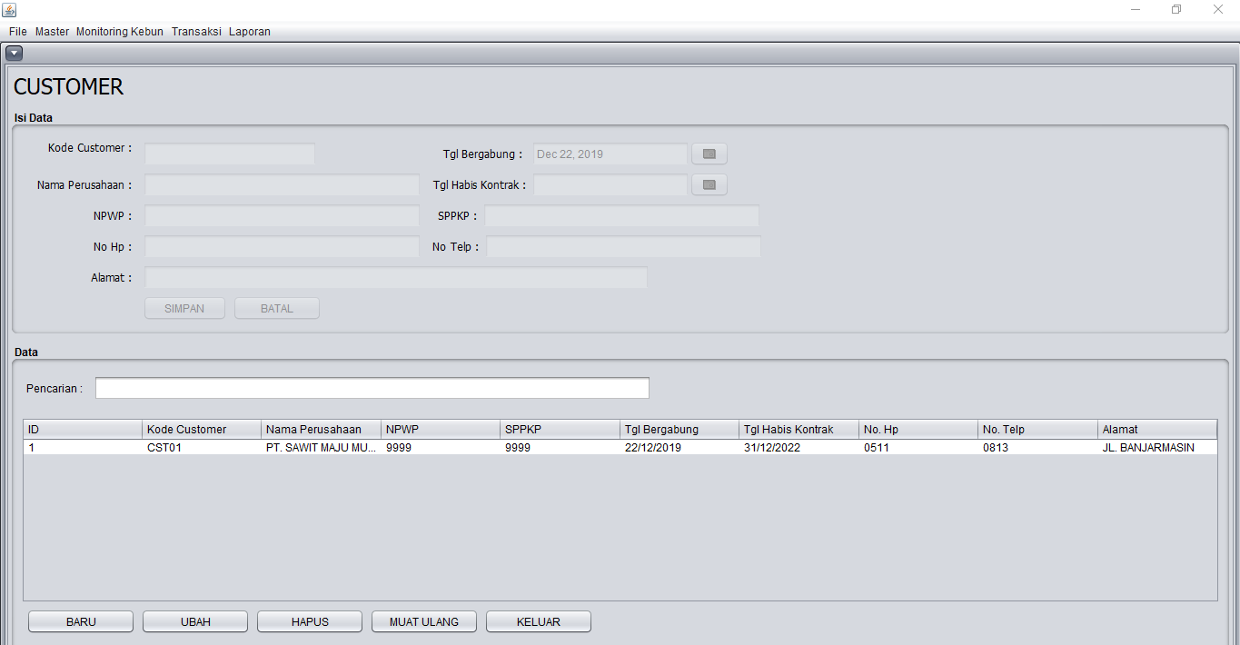 program java sederhana
